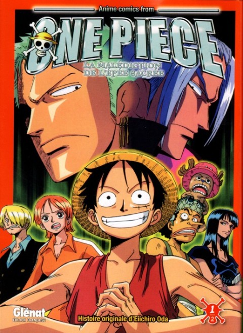 Couverture de l'album One Piece La Malédiction de l'épée sacrée 1