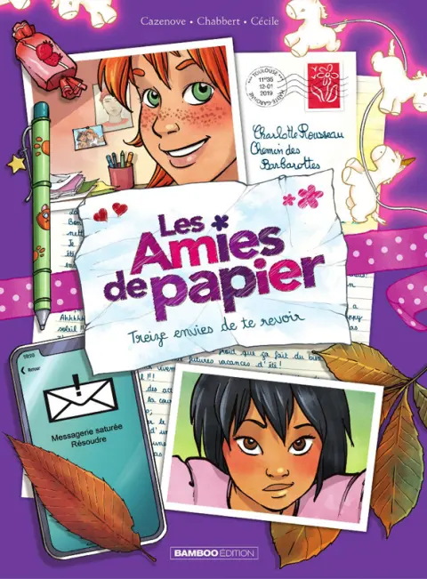 Les Amies de papiers Tome 3 Treize envies de te revoir