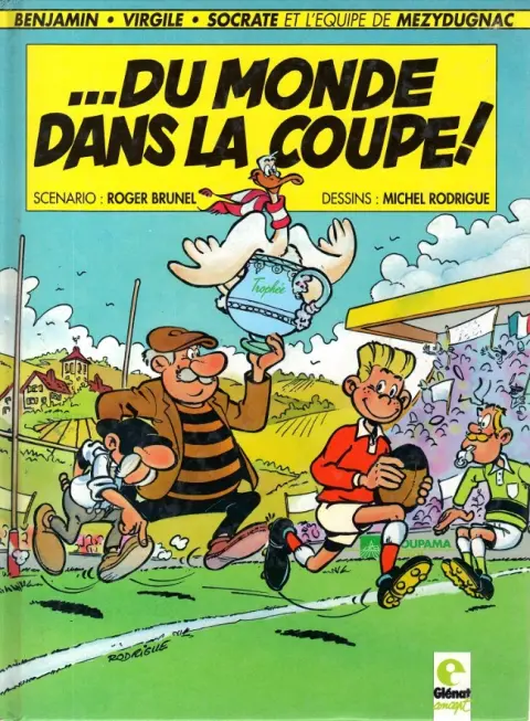 Benjamin, Virgile, Socrate et l'équipe de Mezydugnac ...Du monde dans la coupe !