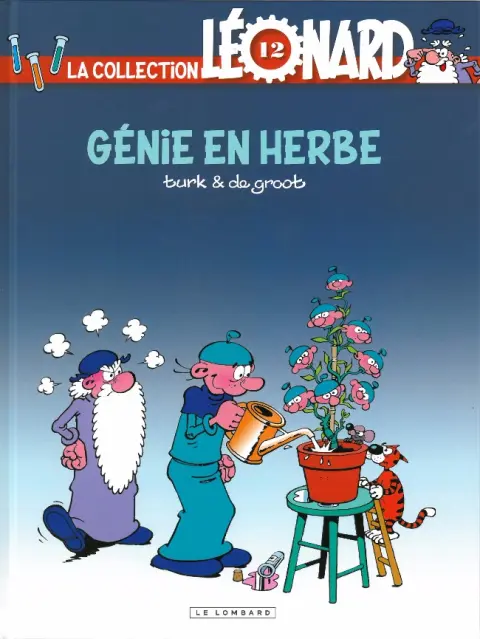 Couverture de l'album La Collection Léonard Tome 12 Génie en herbe