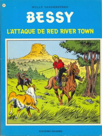 Couverture de l'album Bessy Tome 147 L'attaque de Red River Town