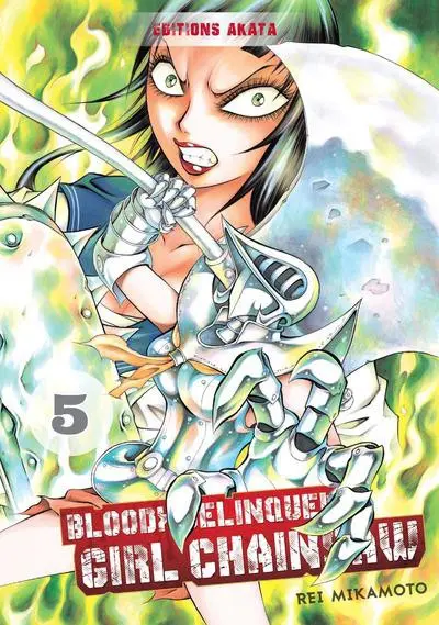 Bloody Delinquent Girl Chainsaw 5