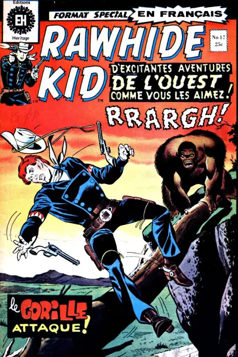 Rawhide Kid N° 17 Le gorille attaque !