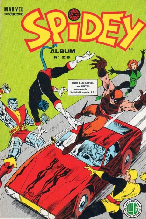 Couverture de l'album Spidey Album N° 28