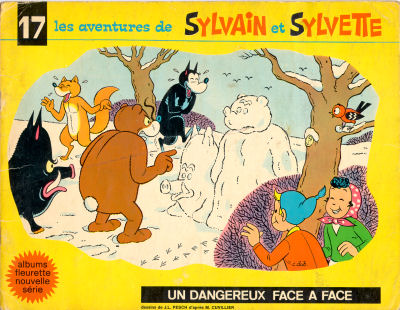 Couverture de l'album Sylvain et Sylvette Tome 17 Un dangereux face à face