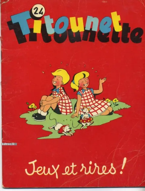 Titounet et Titounette Tome 24 Jeux et rires !