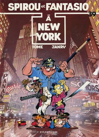 Couverture de l'album Spirou et Fantasio Tome 39 Spirou à New York