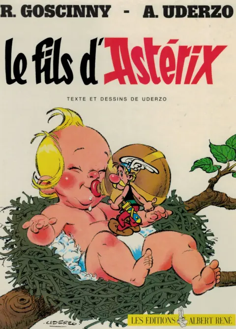 Couverture de l'album Astérix Tome 27 Le fils d'Atérix