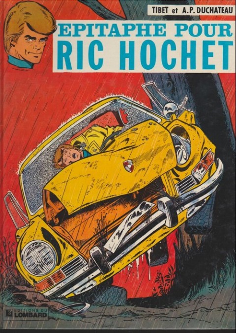 Couverture de l'album Ric Hochet Tome 17 Epitaphe pour Ric Hochet