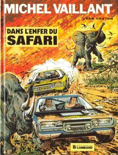 Couverture de l'album Michel Vaillant Tome 27 Dans l'enfer du safari
