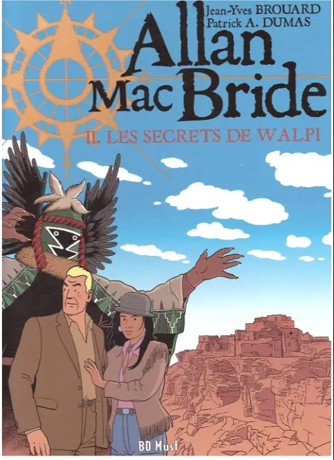 Couverture de l'album Allan Mac Bride Tome 2 Les secrets de Walpi