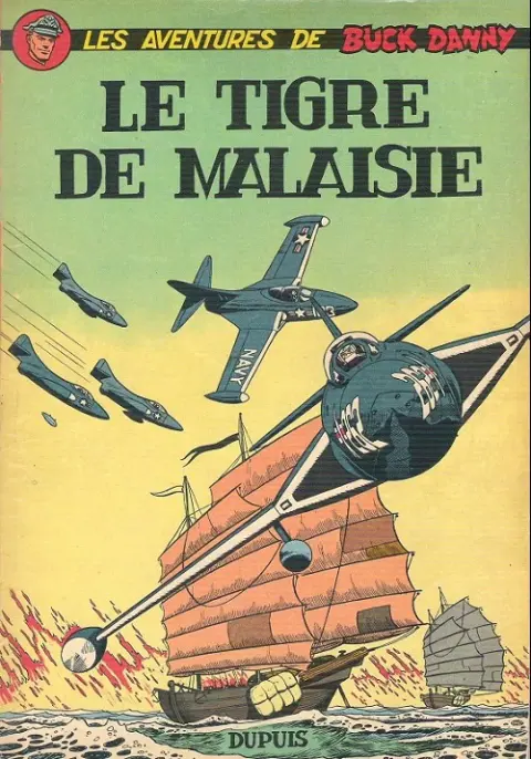 Couverture de l'album Buck Danny Tome 19 Le tigre de malaisie