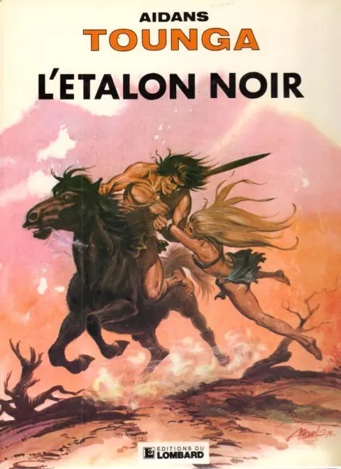 Couverture de l'album Tounga Tome 9 L'étalon noir