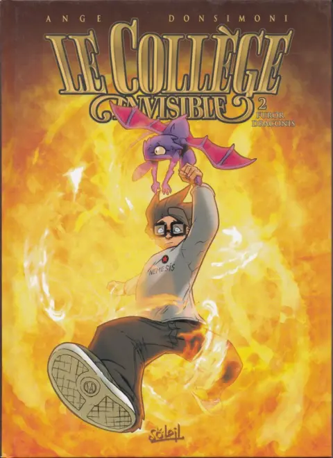Couverture de l'album Le Collège invisible Tome 2 Furor Draconis