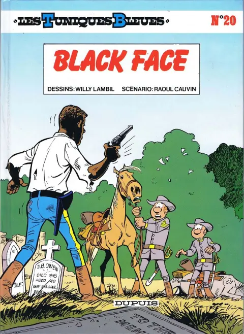 Couverture de l'album Les Tuniques Bleues Tome 20 Black Face