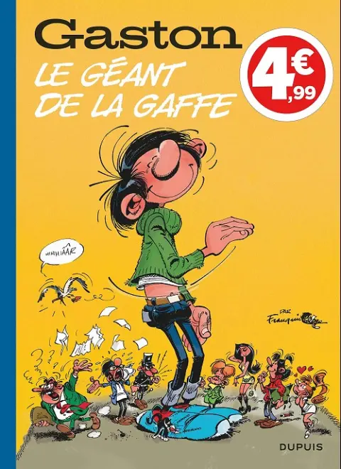 Couverture de l'album Gaston Tome 14 Le géant de la gaffe