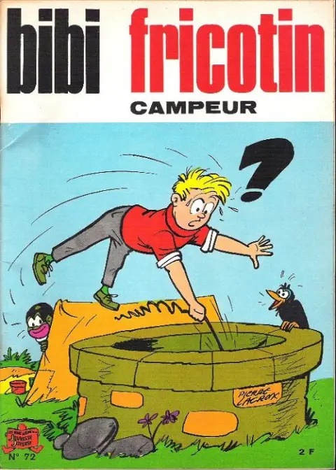 Bibi Fricotin 2e Série - Societé Parisienne d'Edition Tome 72 Bibi Fricotin campeur