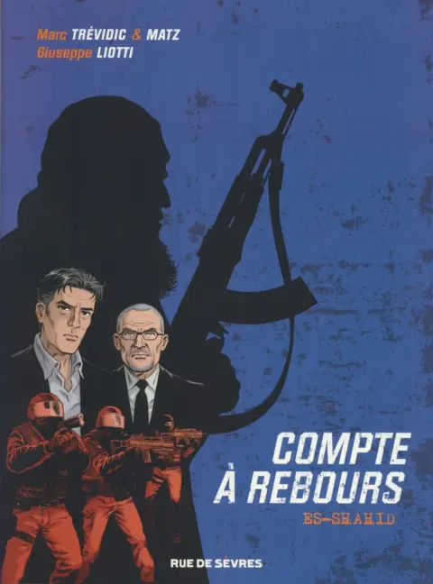 Couverture de l'album Compte à rebours Tome 1 Es-Shahid