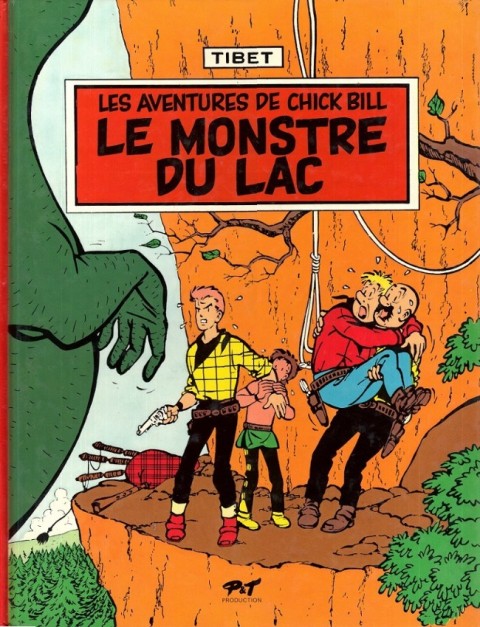 Couverture de l'album Chick Bill Tome 4 Le Monstre du Lac