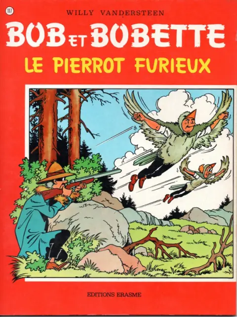 Couverture de l'album Bob et Bobette Tome 117 Le pierrot furieux