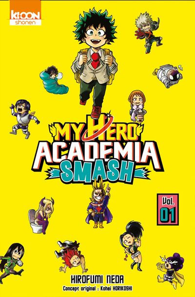 Couverture de l'album My Hero Academia Smash Vol. 01
