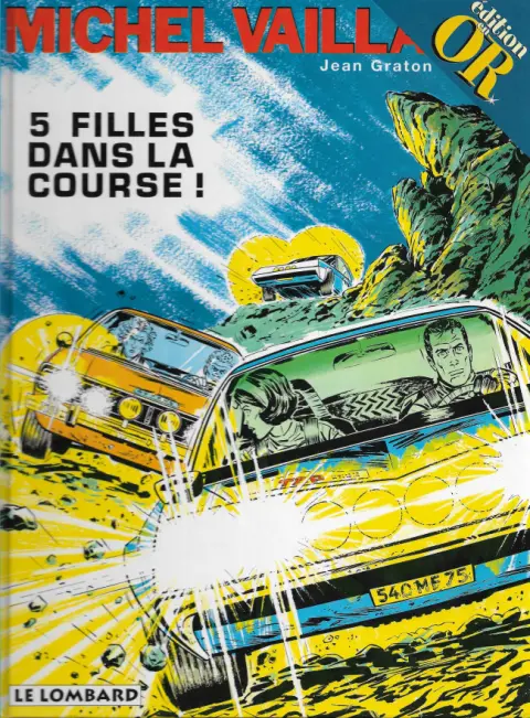 Couverture de l'album Michel Vaillant Tome 19 5 filles dans la course !