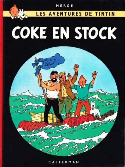 Couverture de l'album Tintin Tome 19 Coke en stock