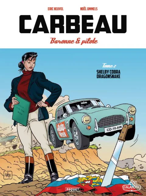 Couverture de l'album Carbeau Tome 2 Shelby Cobra Dragonsnake