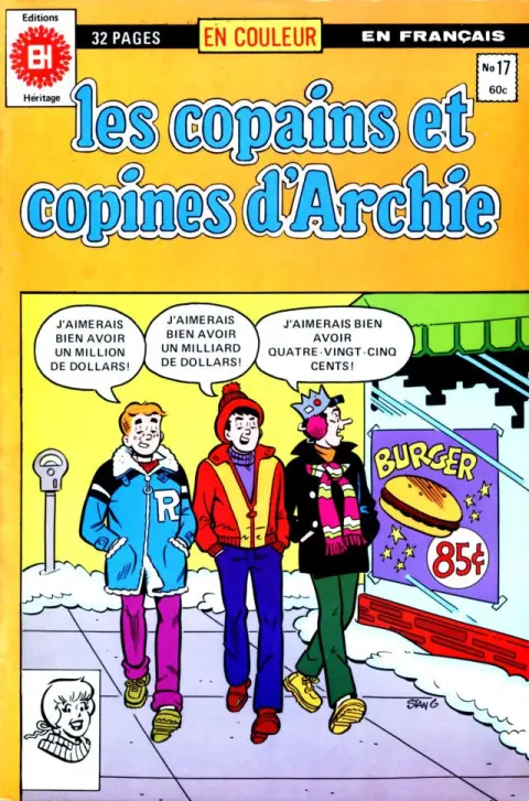 Les copains et copines d'Archie N° 17 Le festival des poubelles