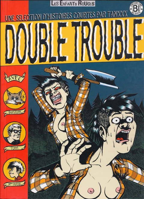 Couverture de l'album Double trouble Une sélection d'histoires courtes par Tanxxx