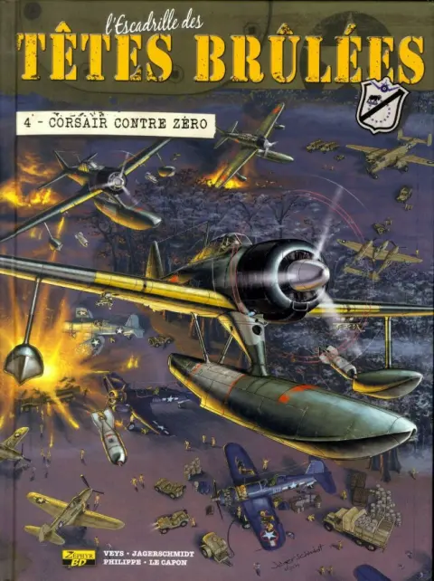 L'Escadrille des têtes brûlées Tome 4 Corsair contre zéro