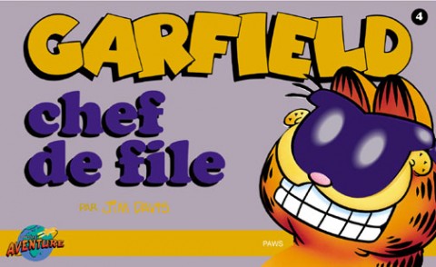 Couverture de l'album Garfield Tome 4 chef de file