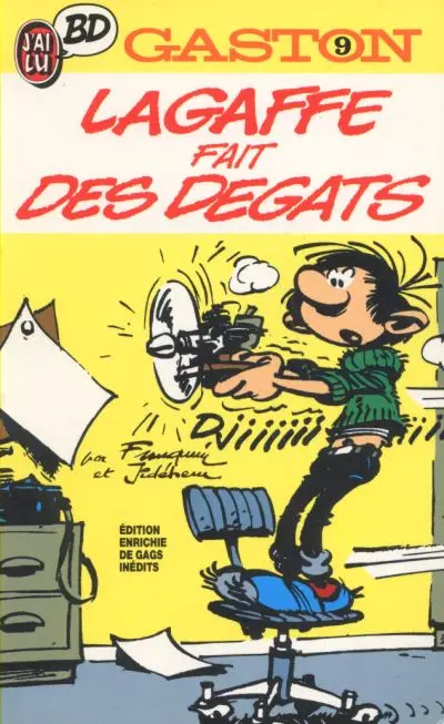 Gaston Tome 9 Lagaffe fait des dégats