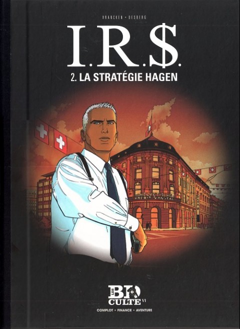 Couverture de l'album I.R.$. Le Figaro Tome 2 La stratégie Hagen