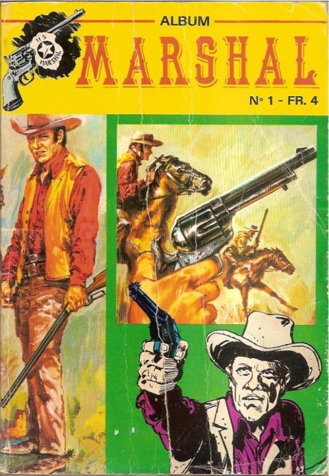 Couverture de l'album Marshal, le shérif de Dodge city Album N° 1