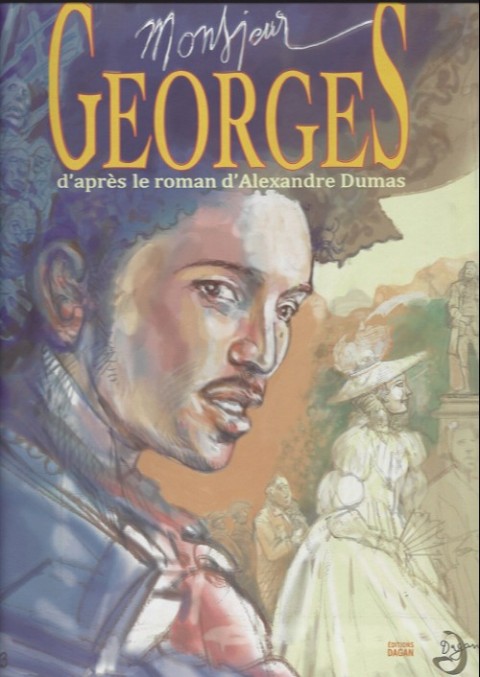 Couverture de l'album Monsieur Georges d'après le roman d'Alexandre Dumas