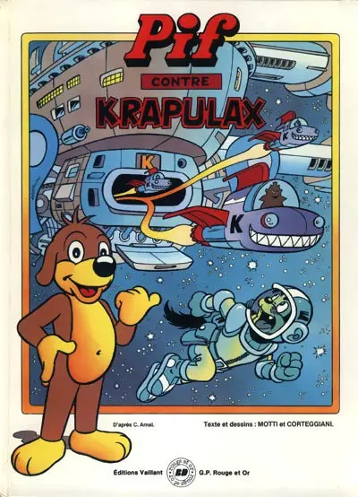 Pif le chien Vaillant - Rouge et Or Tome 1 Pif contre Krapulax