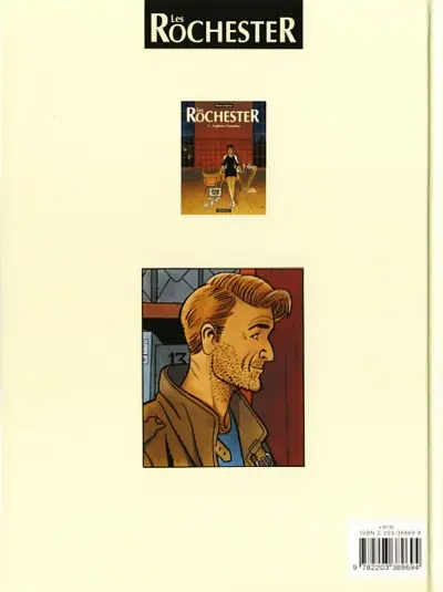 Verso de l'album Les Rochester Tome 1 L'affaire Claudius