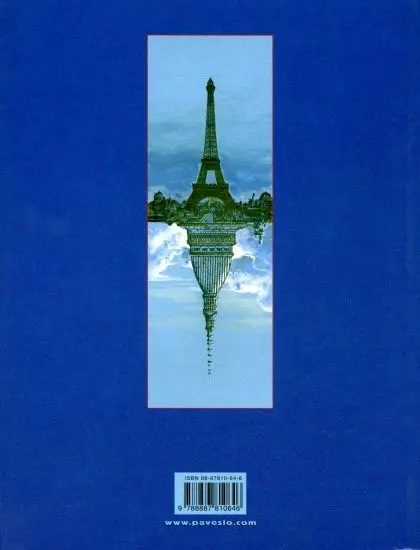 Verso de l'album Tour de France Un dessinateur italien au pays de la BD