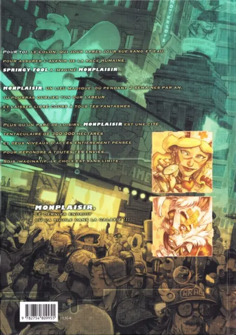 Verso de l'album Urban Tome 3 Que la lumière soit...