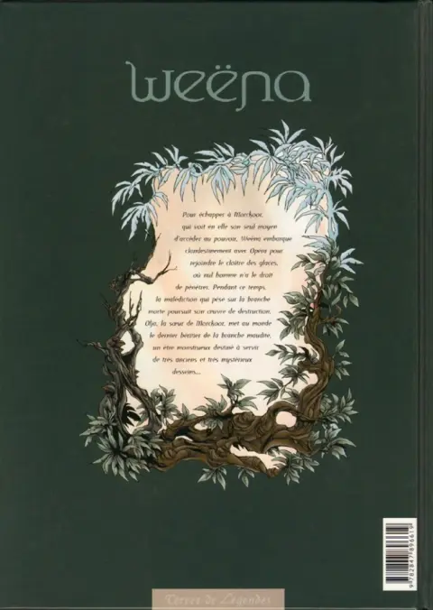 Verso de l'album Weëna Tome 3 Résurgence