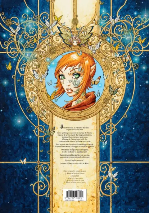 Verso de l'album Wika Tome 1 Wika et la fureur d'Obéron