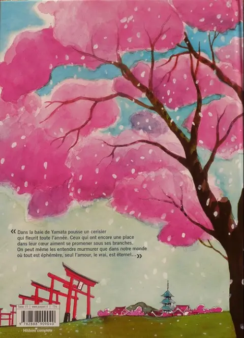 Verso de l'album Zobo et les fleurs de la vie Tome 1 Sakura