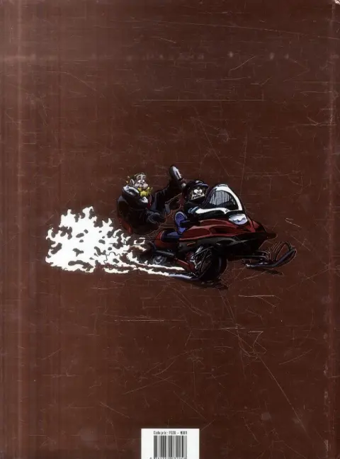 Verso de l'album Litteul Kévin Tome 6