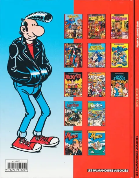 Verso de l'album Lucien Tome 5 Lucien, le retour