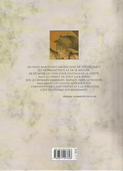 Verso de l'album Murena Tome 5 La déesse noire