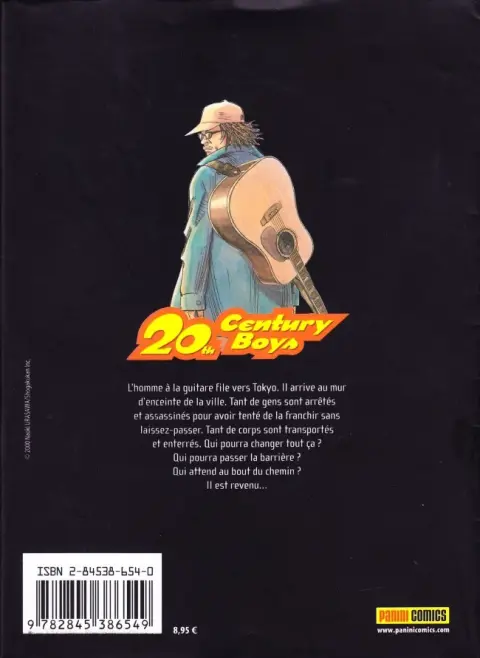 Verso de l'album 20th Century Boys 19