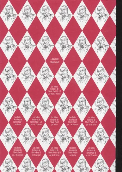Verso de l'album Les Belles histoires de l'Oncle Paul Tome 16