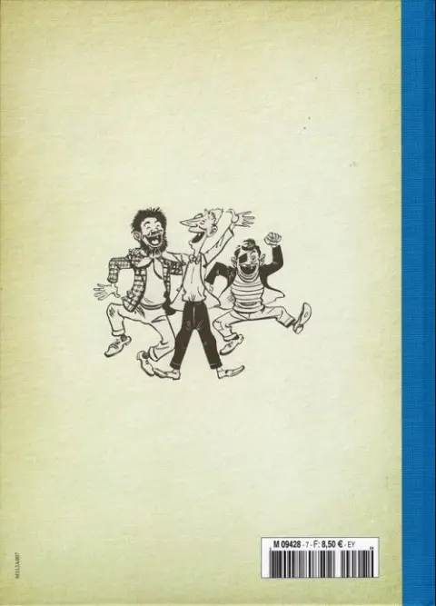Verso de l'album Les Pieds Nickelés - La collection Tome 7 Les pieds nickelés diseurs de bonne aventure