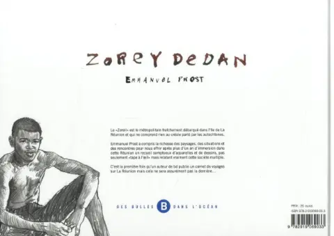 Verso de l'album Zorey dedan